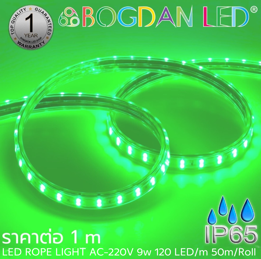 ROPE LIGHT BL-V-SSR-AA2835-120-9W-220V Green ROPE LIGHT BL-V-SSR-AA2835-120-9W-220V Green