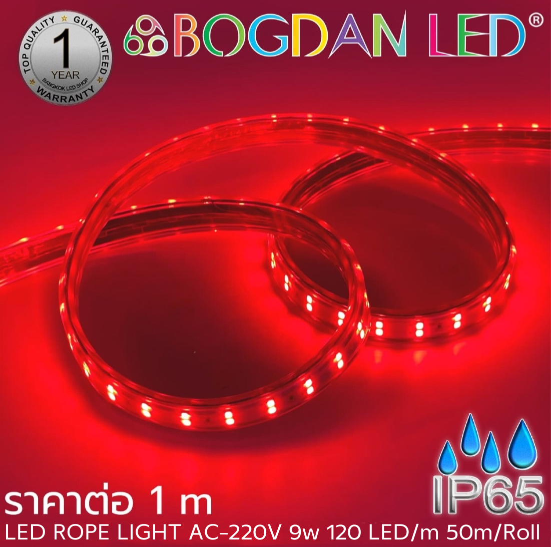 ROPE LIGHT BL-V-SSR-AA2835-120-9W-220V Red ROPE LIGHT BL-V-SSR-AA2835-120-9W-220V Red