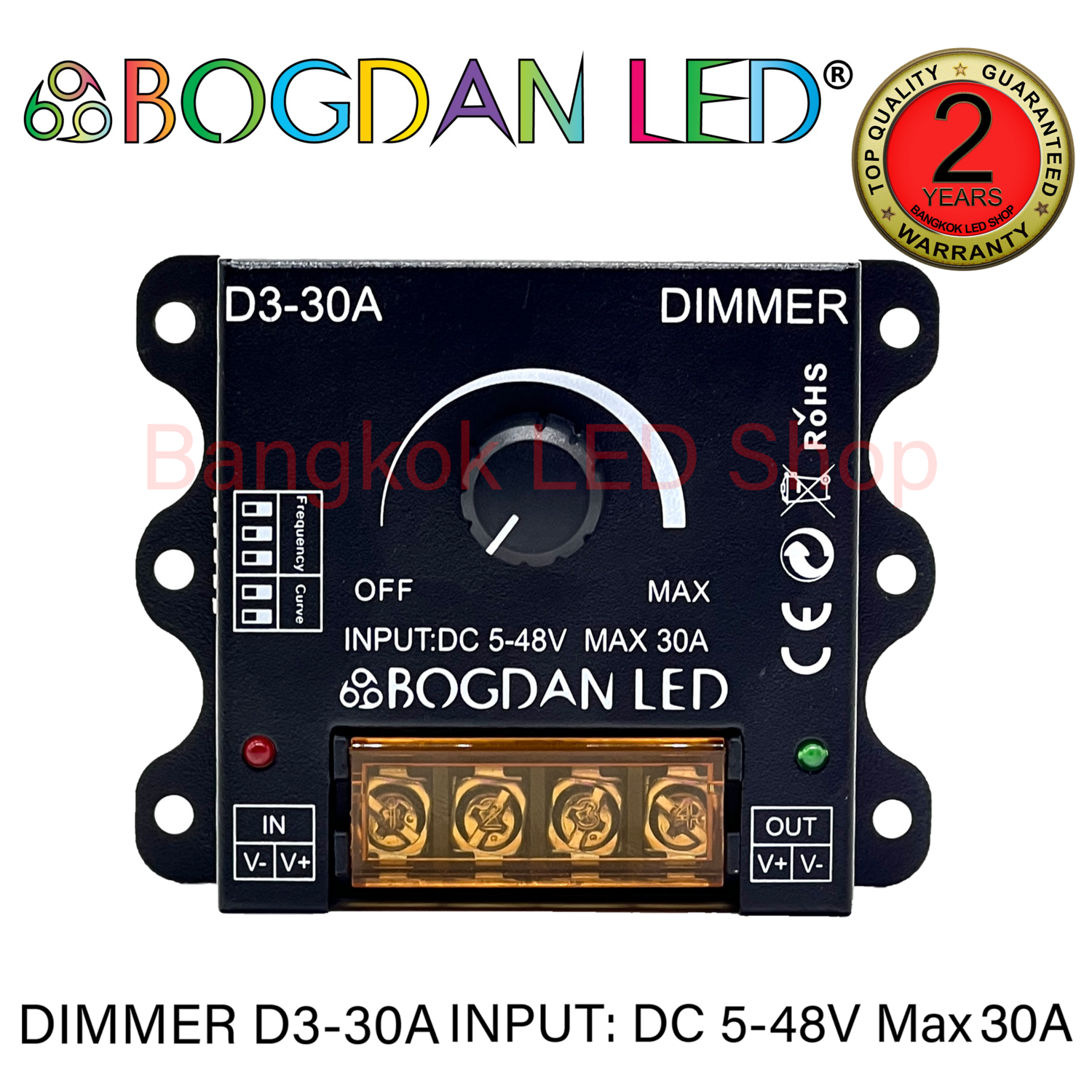 DIMMER LED DC5–48V 30A DIMMER FOR LED BOGDAN LED