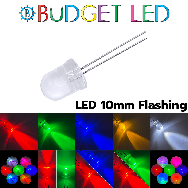 LED Flashing 10 mm