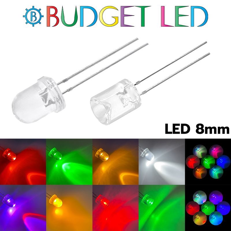 LED 8 mm