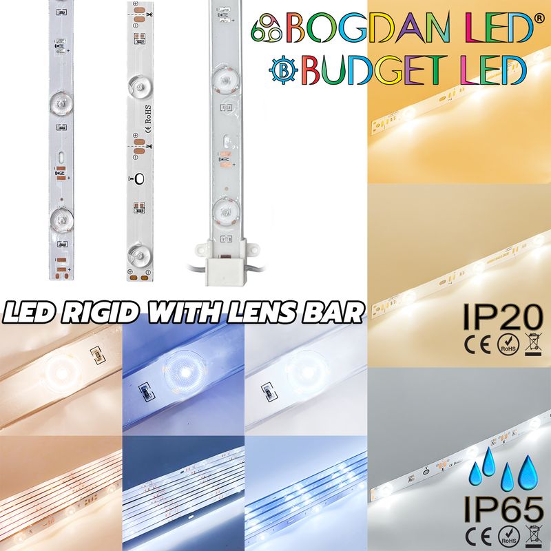 LED RIGID WITH LENS BAR