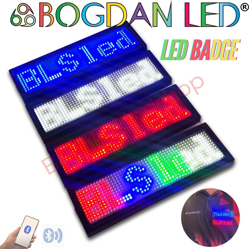 LED DISPLAY BADGE