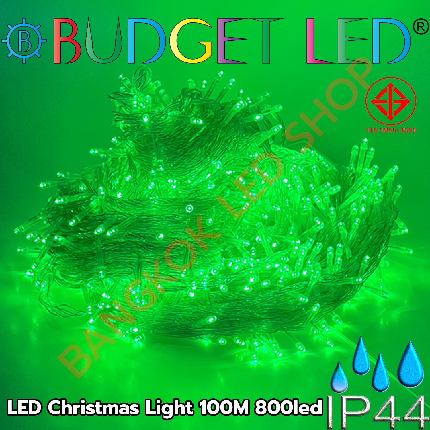 LED Christmas Light 100m 800LED Green