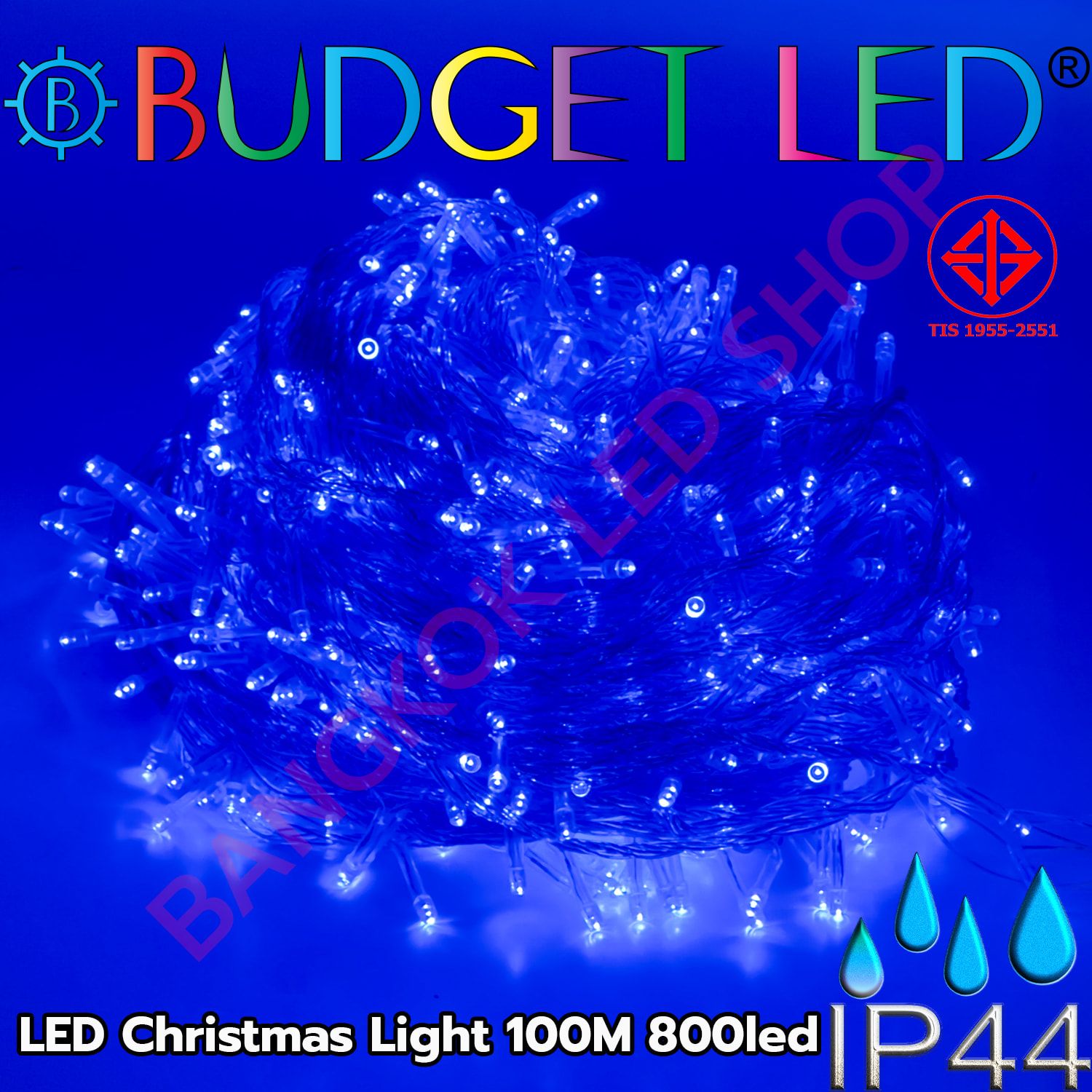 LED Christmas Light 100m 800LED Blue