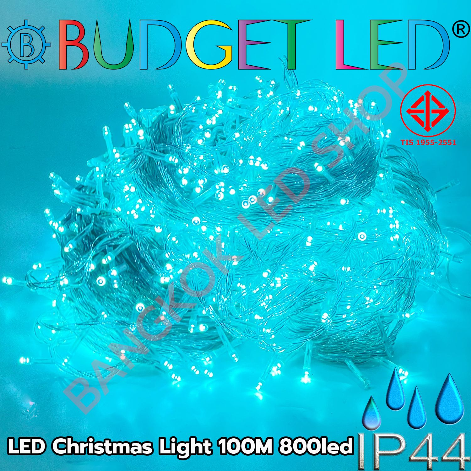 LED Christmas Light 100m 800LED Ice Blue