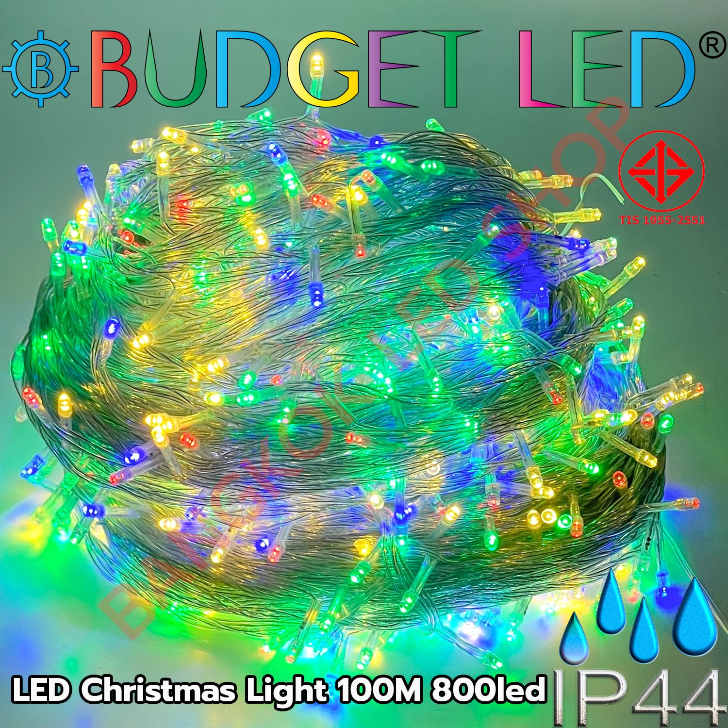 LED Christmas Light 100m 800LED MIX 4 Color