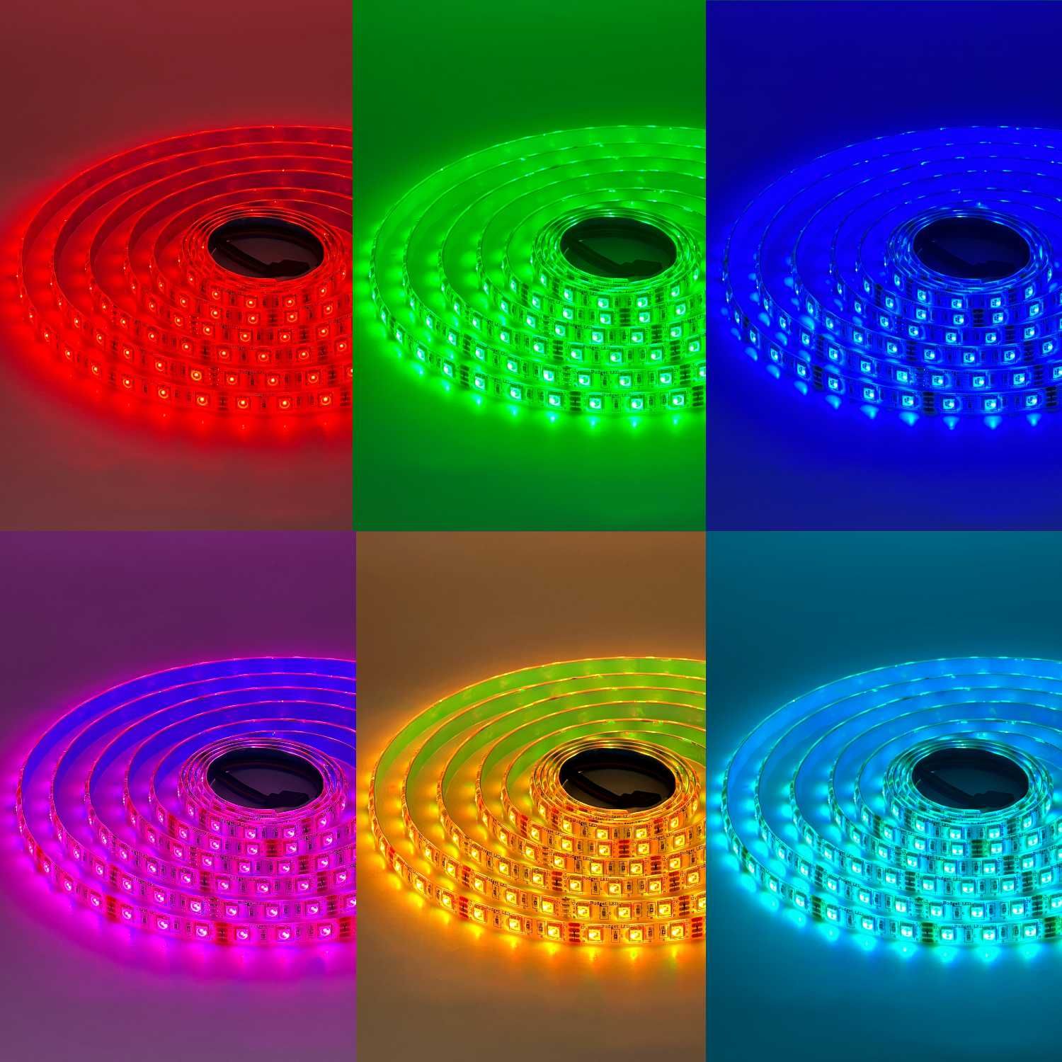 SET LED STRIP K-BB5050-RGB DC-12V IP65