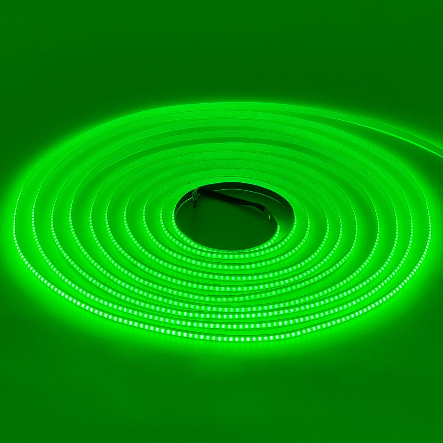 LED STRIP E-BB0820-COB-5mm-GREEN DC24V IP20 BUDGET LED