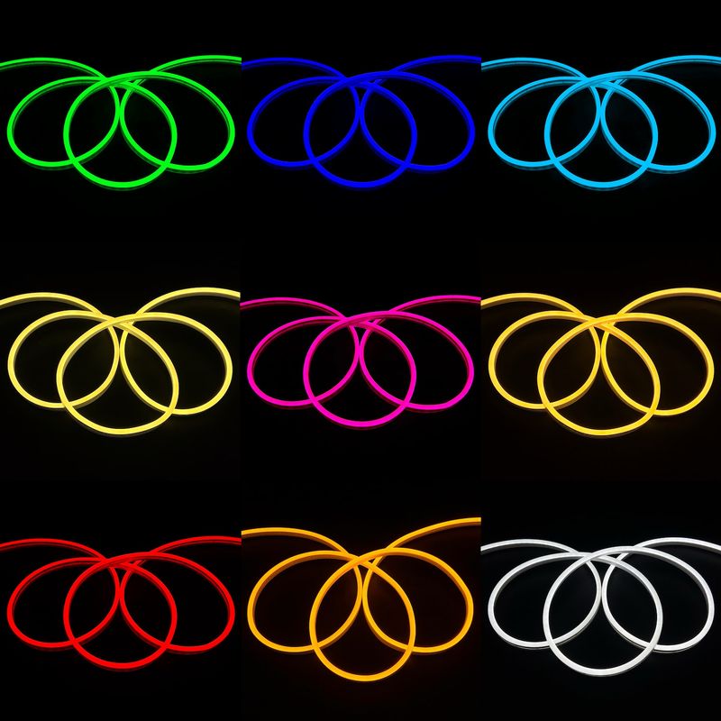 12V IP65 LED Neon Flex 6x12 mm 2.5 centimeter