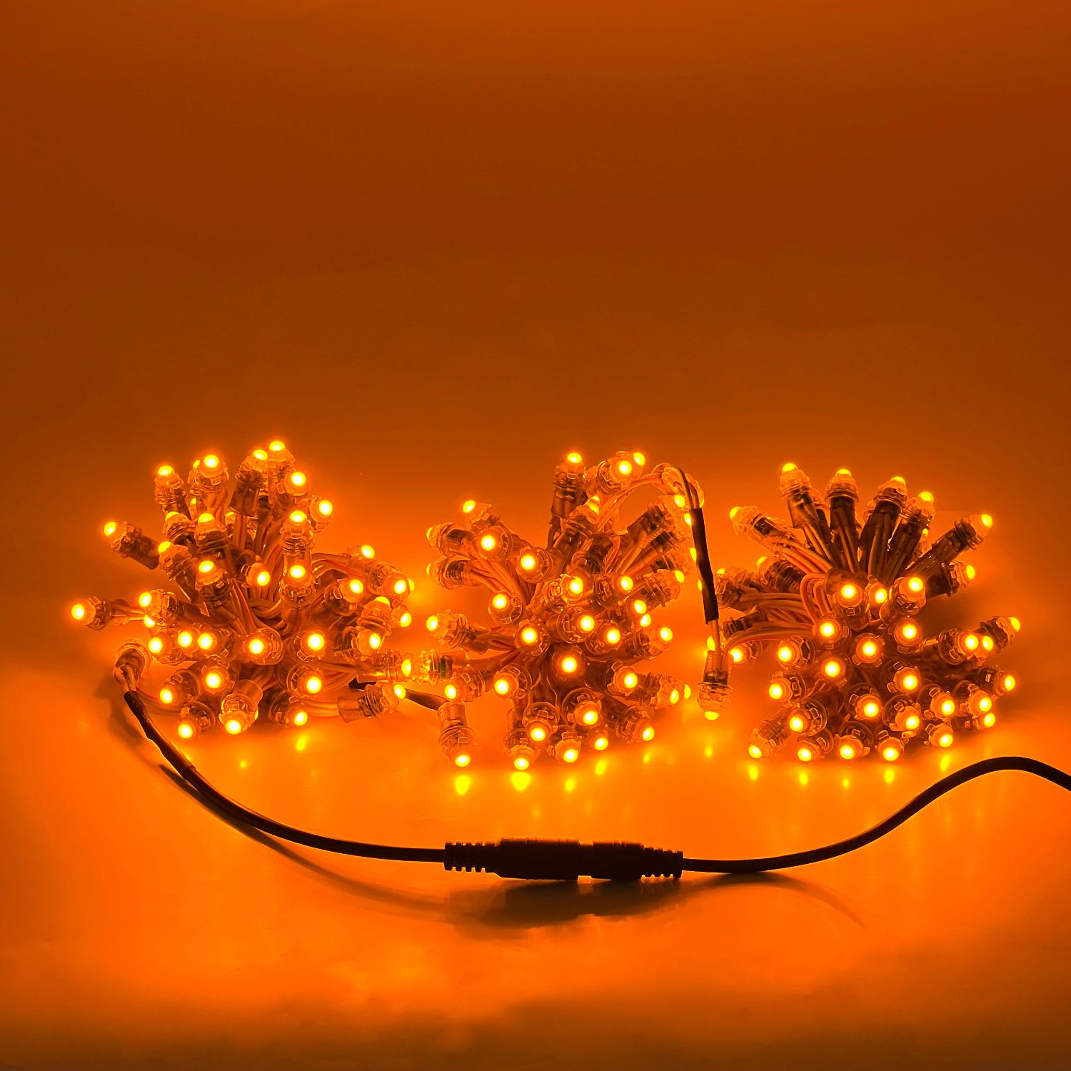 LED 9mm Pixel Light 150LED 10M Yellow