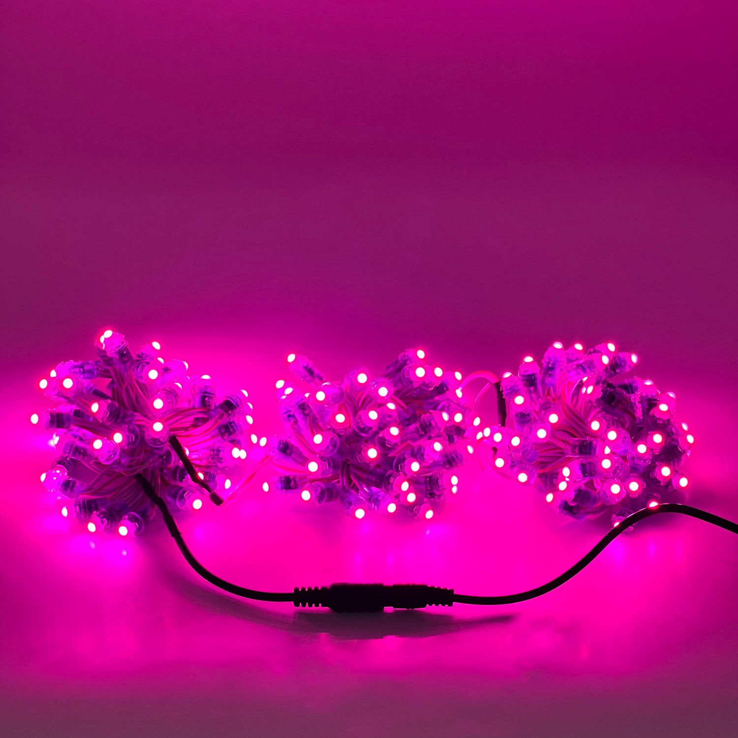 LED 9mm Pixel Light 150LED 10M Pink