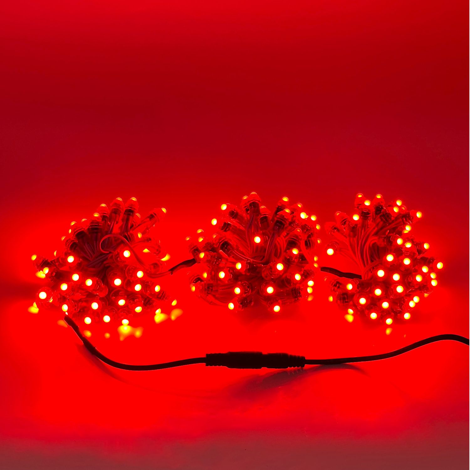 LED 9mm Pixel Light 150LED 10M Red