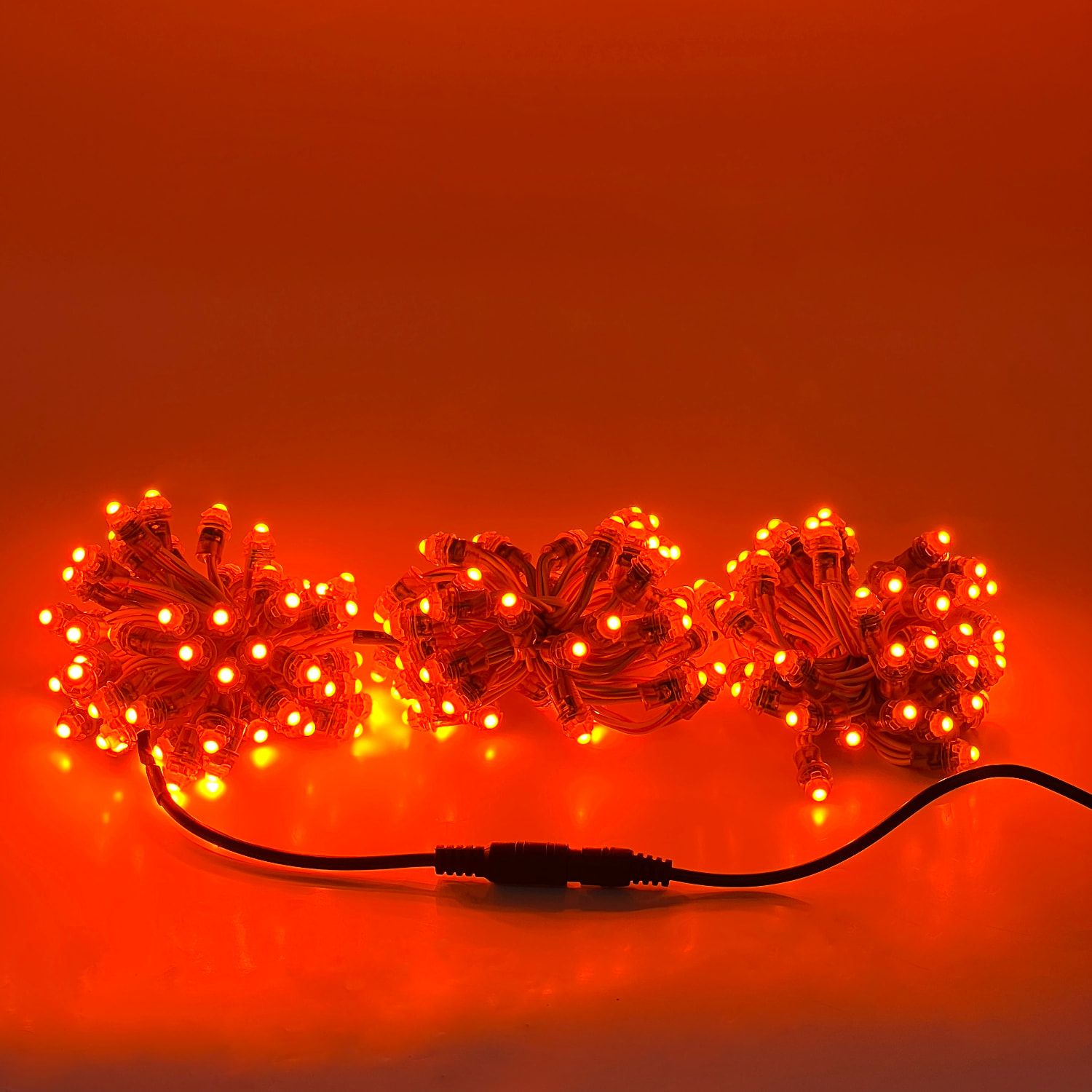 LED 9mm Pixel Light 150LED 10M Orange