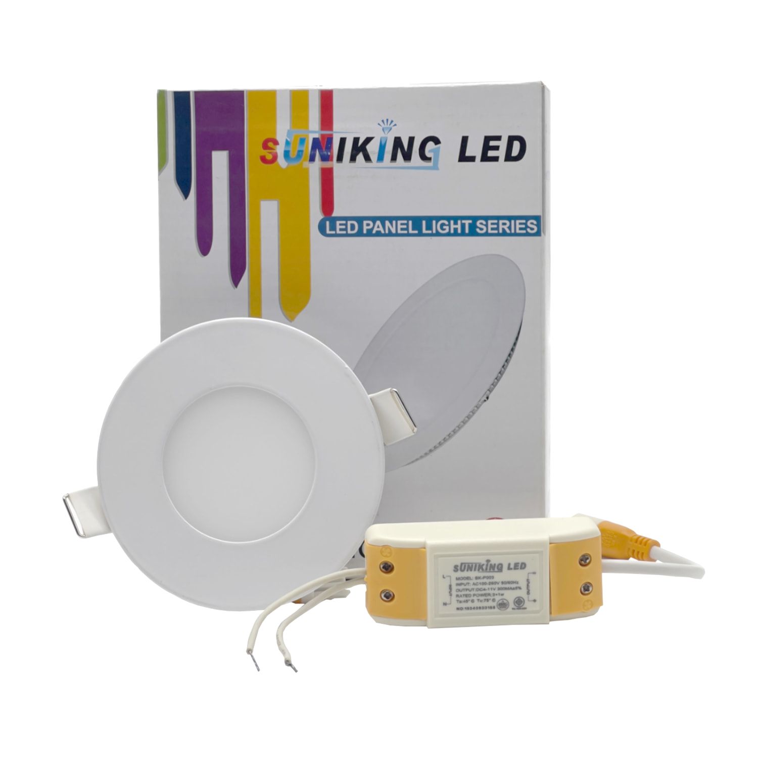 LED downlight 3W round white