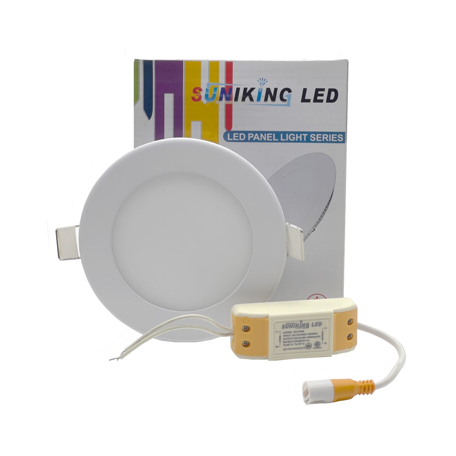 LED downlight 6W round white