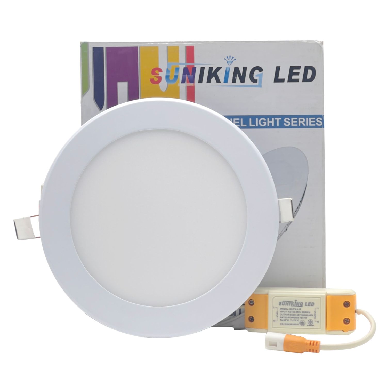 LED downlight 12W round white
