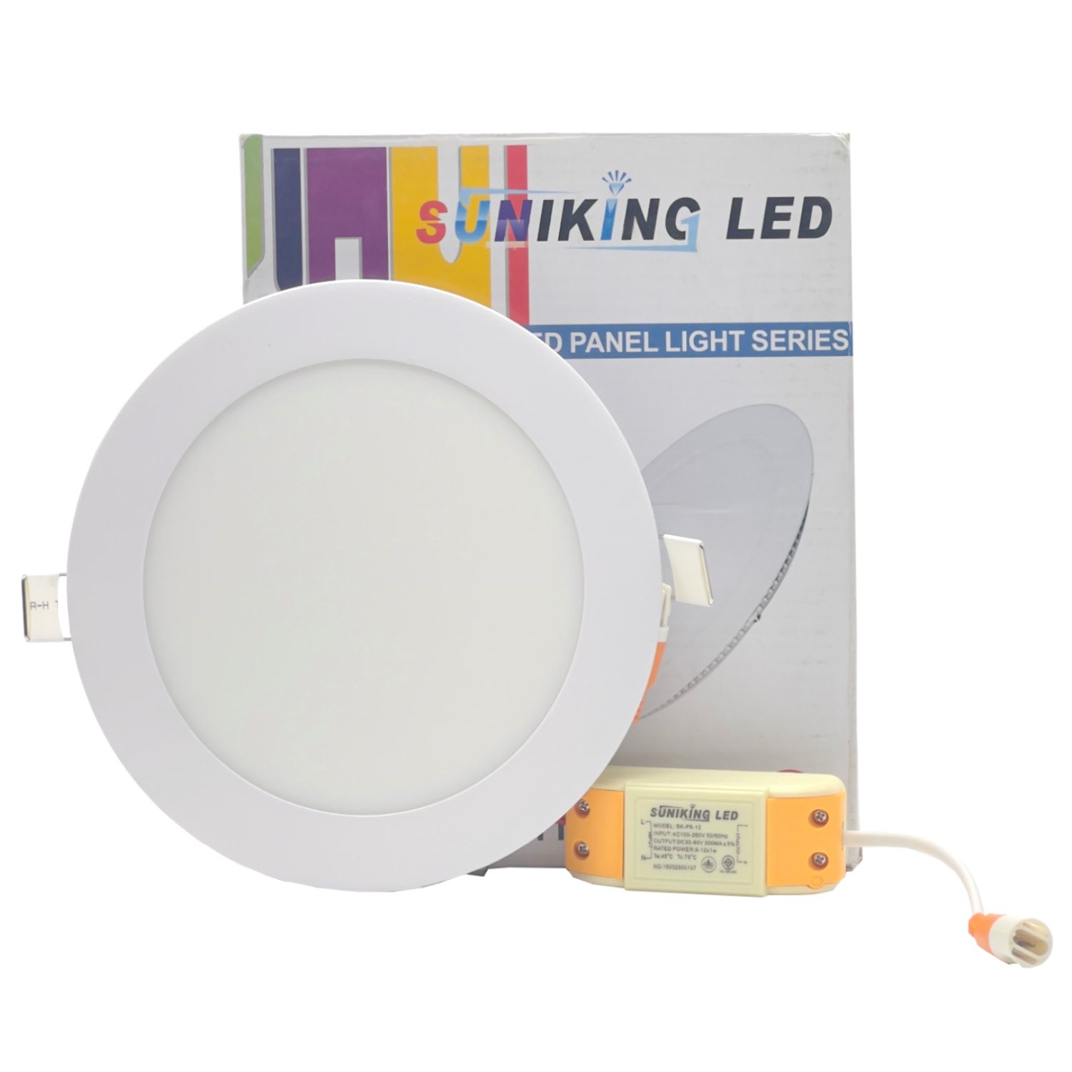 LED downlight 12W round warm white