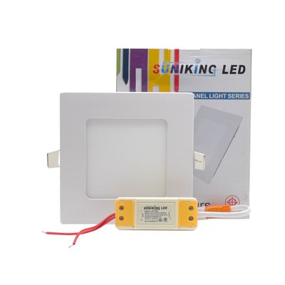 LED downlight 6W square warm white