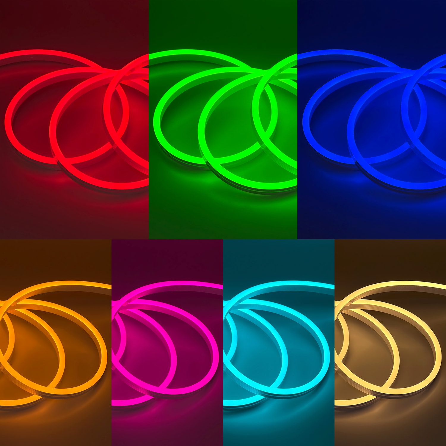 LED Neon Flex 8x16 K-AA-NF0816-RGBW DC-24V IP67 15m/Roll