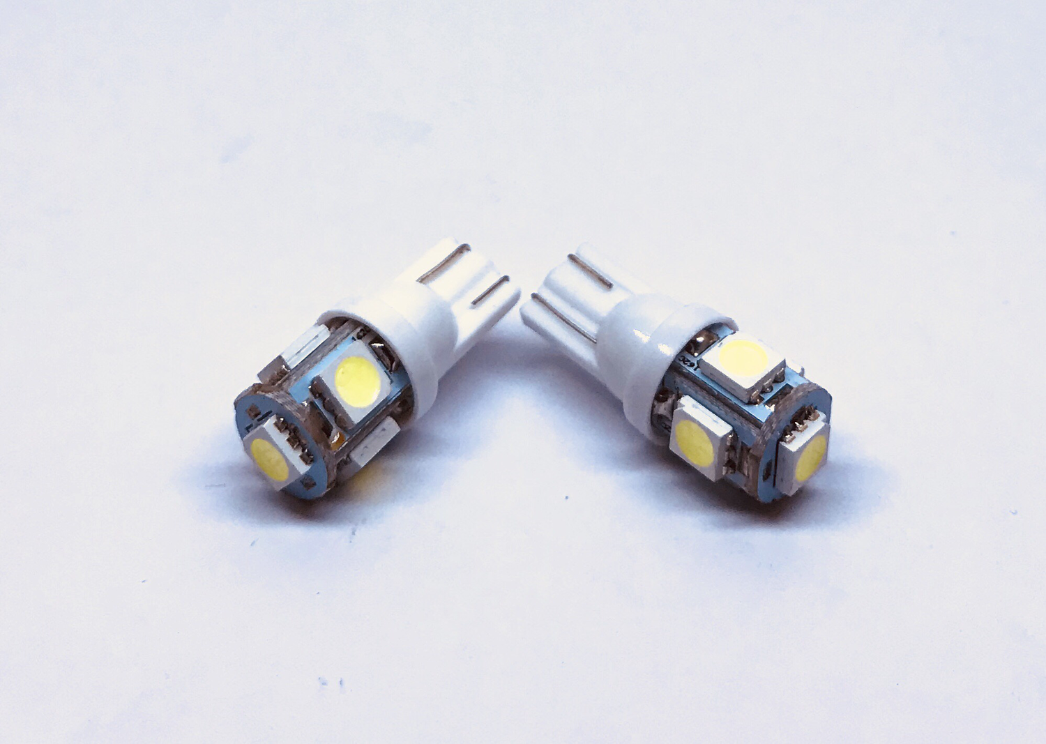 CAR LED T10 5050SMD 5 LED 1.5W WHITE COLOR 12V DC