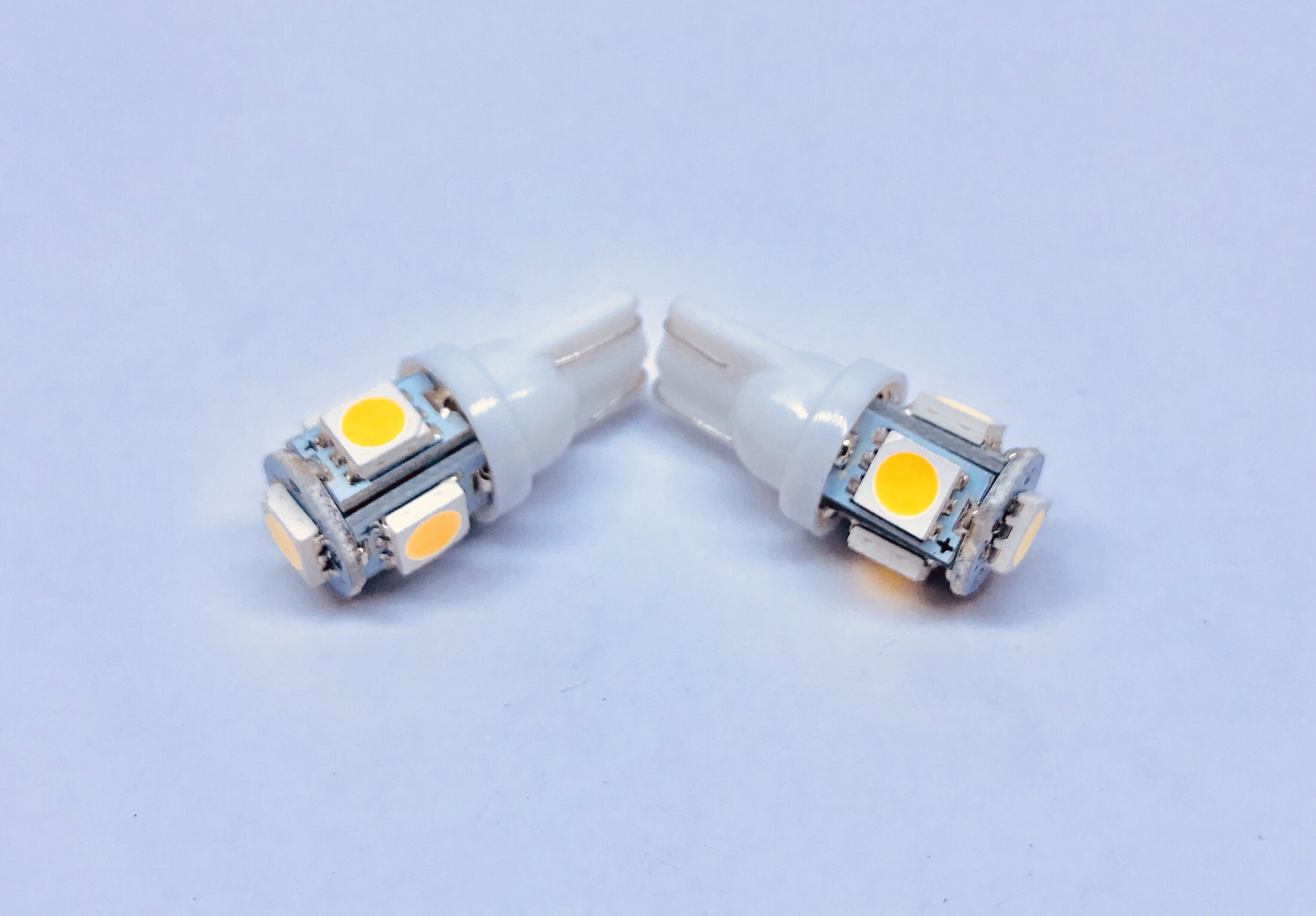 CAR LED T10 5050SMD 5 LED 1.5W WARM WHITE COLOR 12V DC