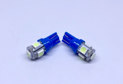 CAR LED T10 5050SMD 5 LED 1.5W ICE-BLUE COLOR 12V DC