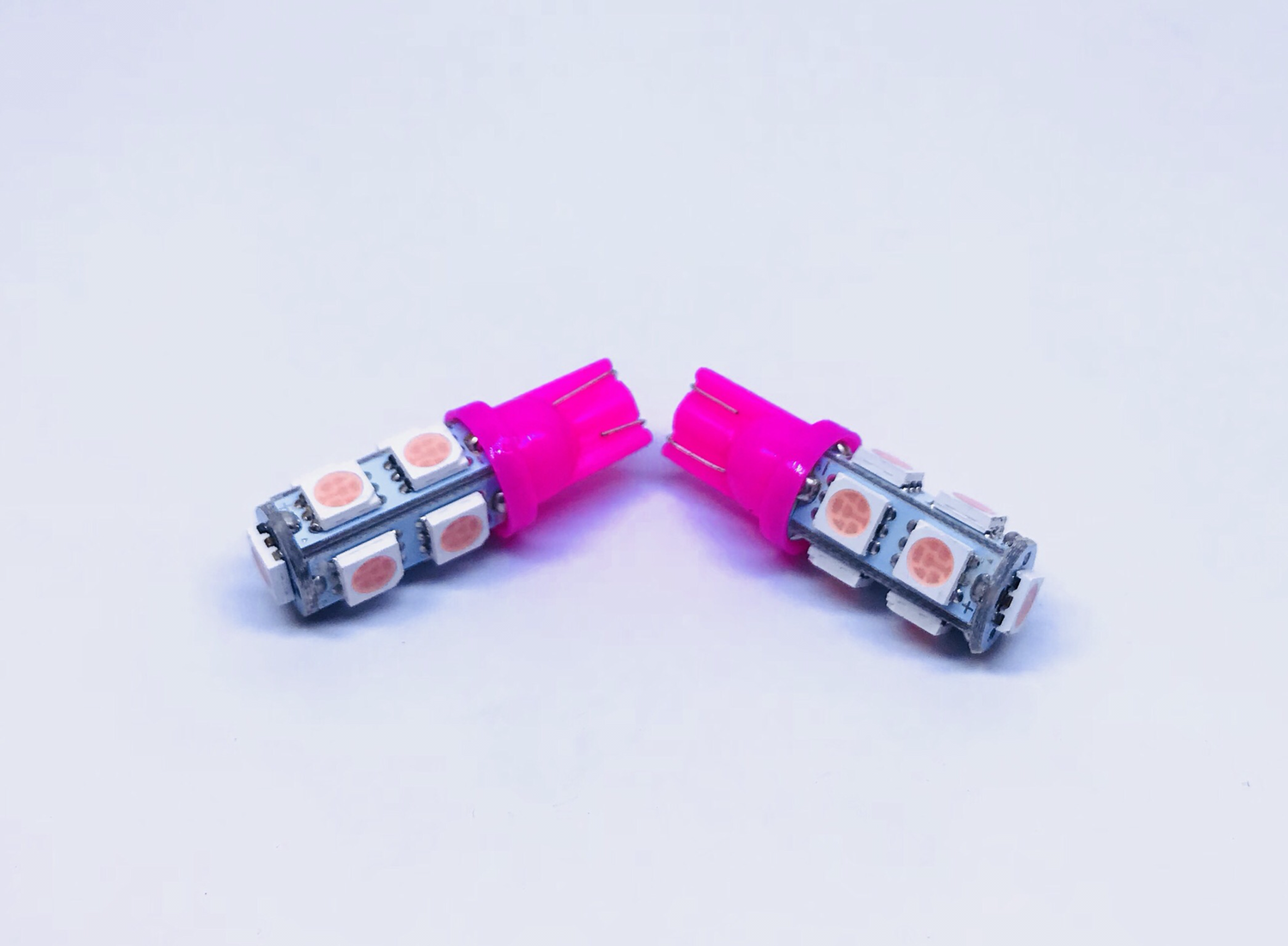 CAR LED T10 5050SMD 9 LED 3W PINK COLOR 12V DC