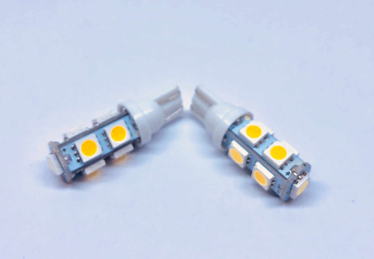 CAR LED T10 5050SMD 9 LED 3W WARM WHITE COLOR 12V DC