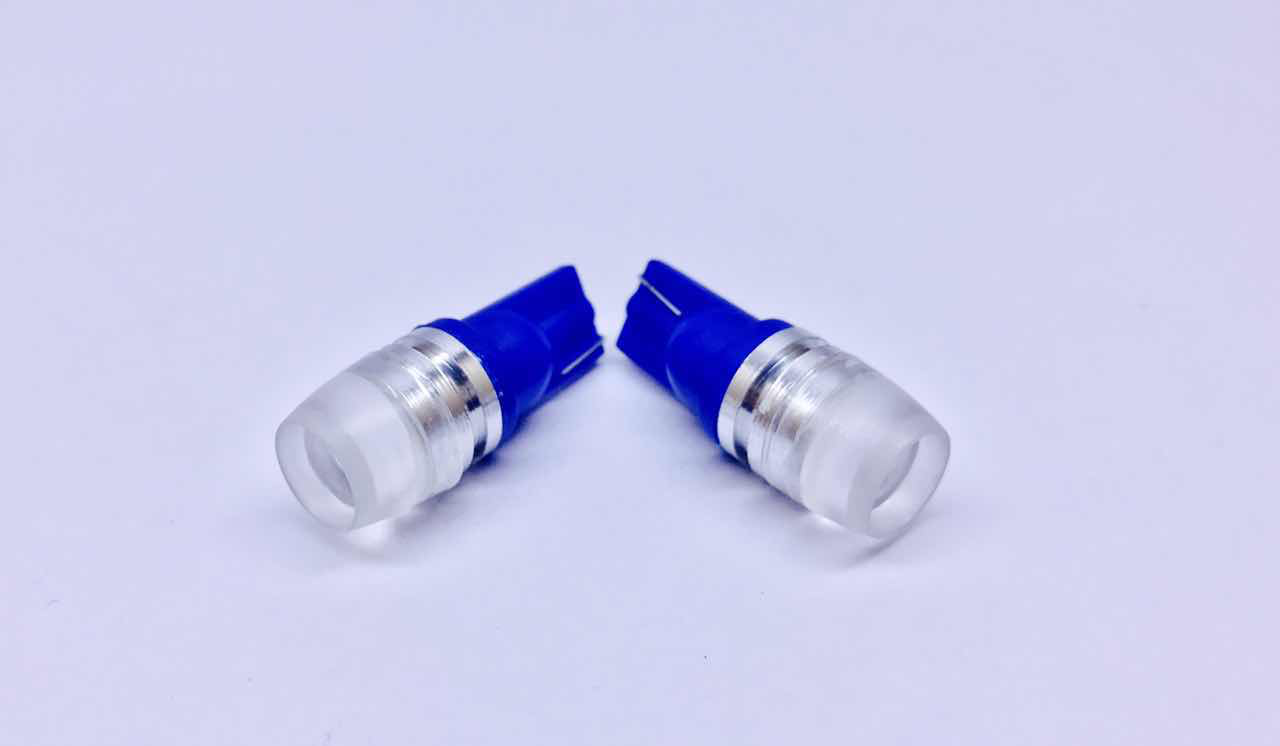 CAR LED T10 Hi-Power 1W BLUE COLOR 12V DC