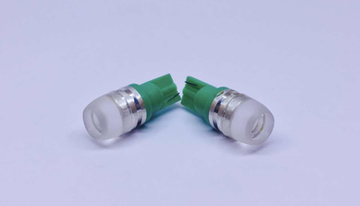 CAR LED T10 Hi-Power 1W GREEN COLOR 12V DC