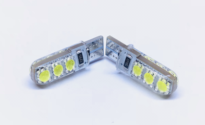 CAR LED T10 5050SMD 6 LED 2W Silicone ICE-BLUE COLOR 12V DC
