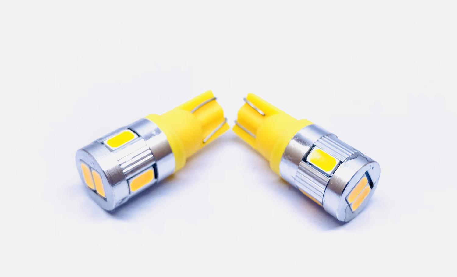 CAR LED T10 5630SMD 6 LED 3W YELLOW COLOR 12-24V DC