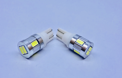 CAR LED T10 5630SMD 6 LED 3W WARM WHITE COLOR 12-24V DC