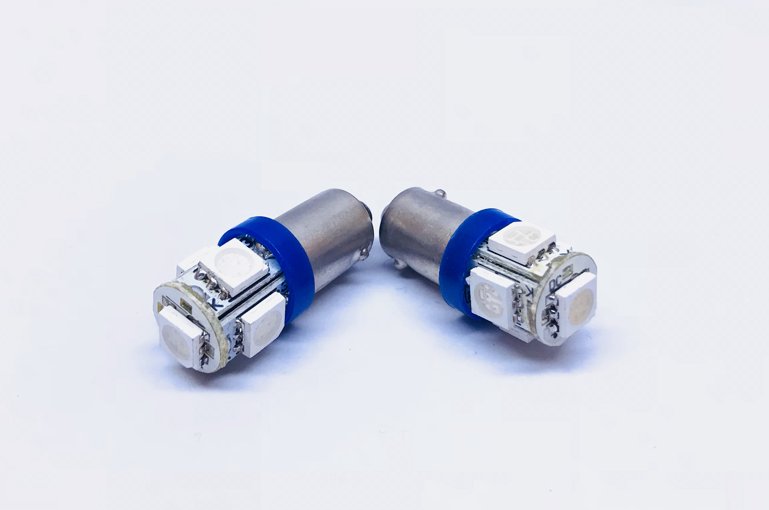 CAR LED T11 BA9S 5050SMD 5 LED 1.5W BLUE COLOR 24V DC