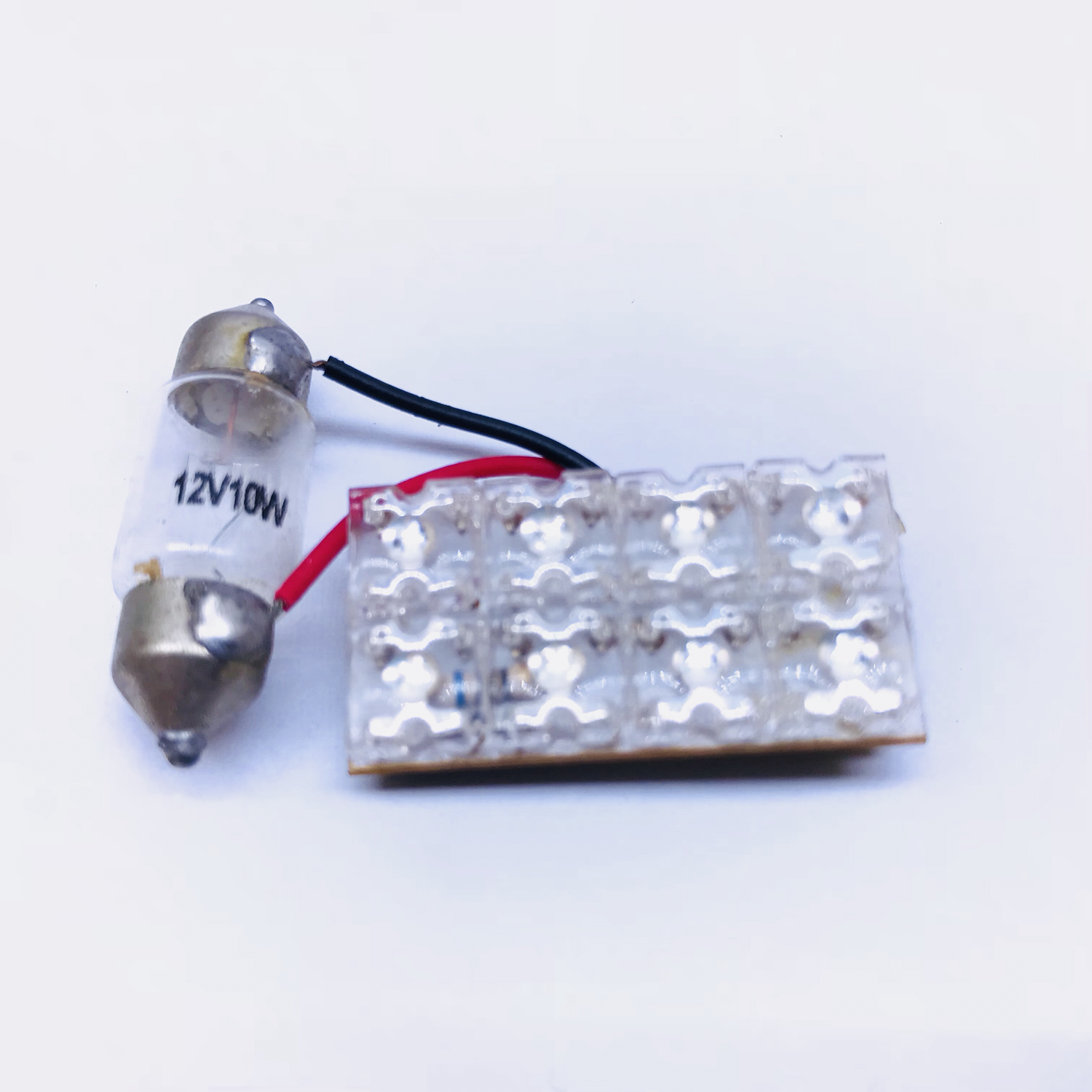 CEILING CAR 8 LED 4P RED COLOR 12V DC