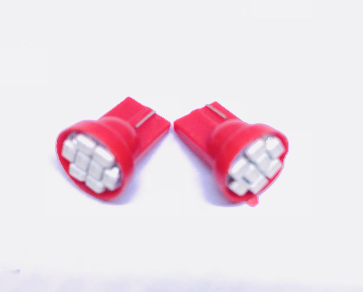 CAR LED T10 1206SMD 8 LED RED COLOR 12V DC