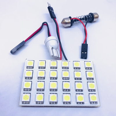 CEILING CAR 5050SMD 24 LED WHITE COLOR 12V DC