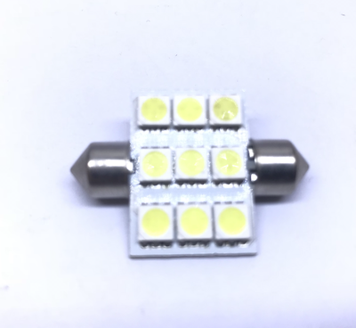 CEILING CAR 5050SMD 9 LED WHITE COLOR 12V DC