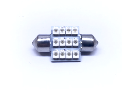 CEILING CAR 3528SMD 12 LED BLUE COLOR 12V DC