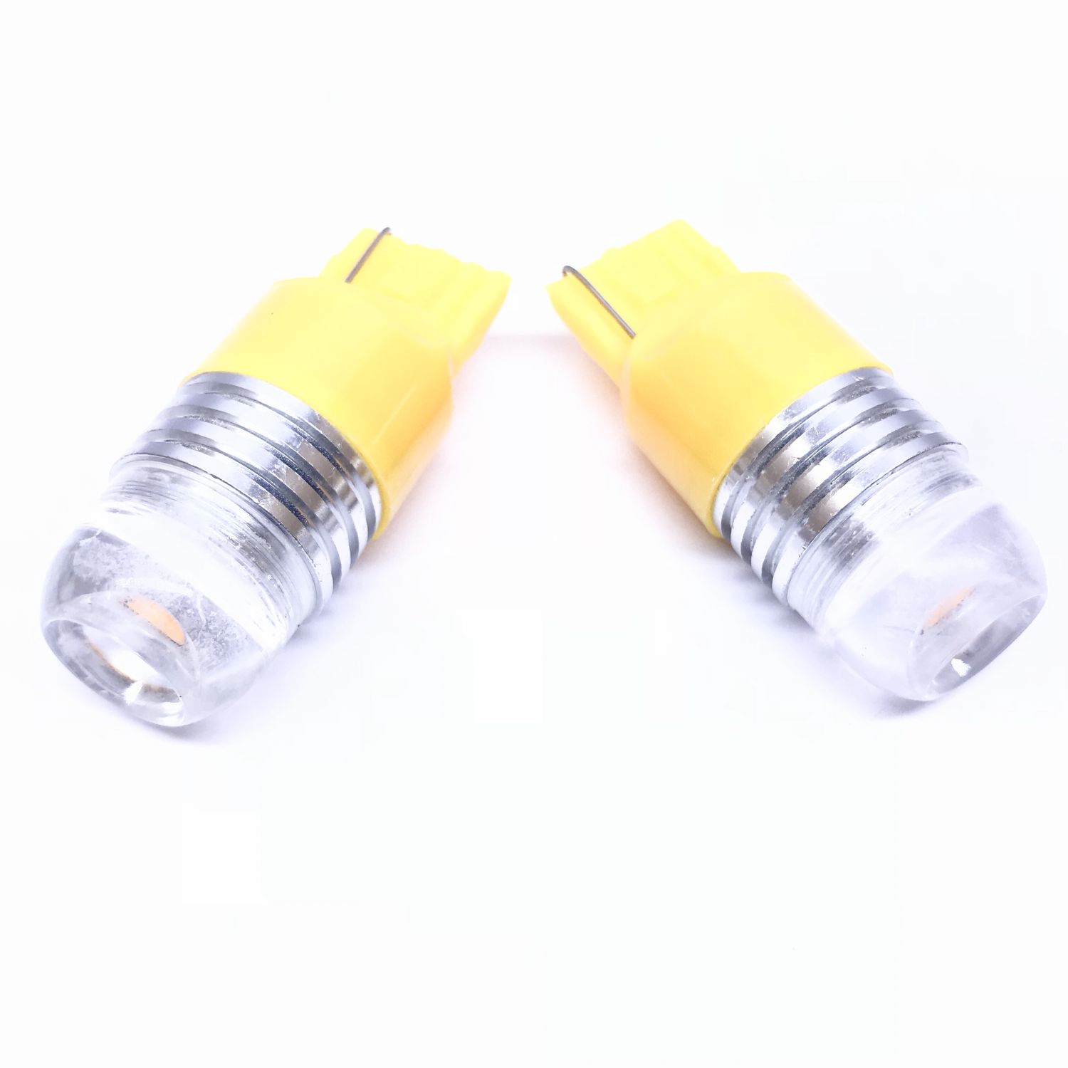 CAR LED T20 Hi-Power 3W YELLOW COLOUR Steady light 12V DC