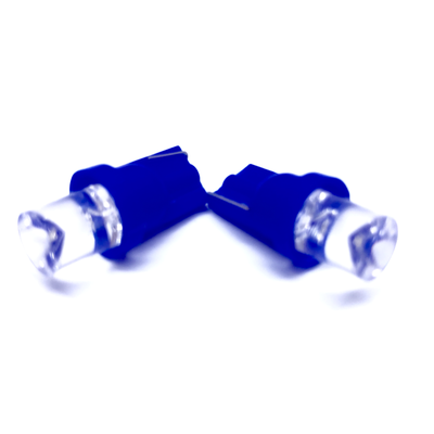 CAR LED T10 LED 8mm BLUE COLOR 12V DC