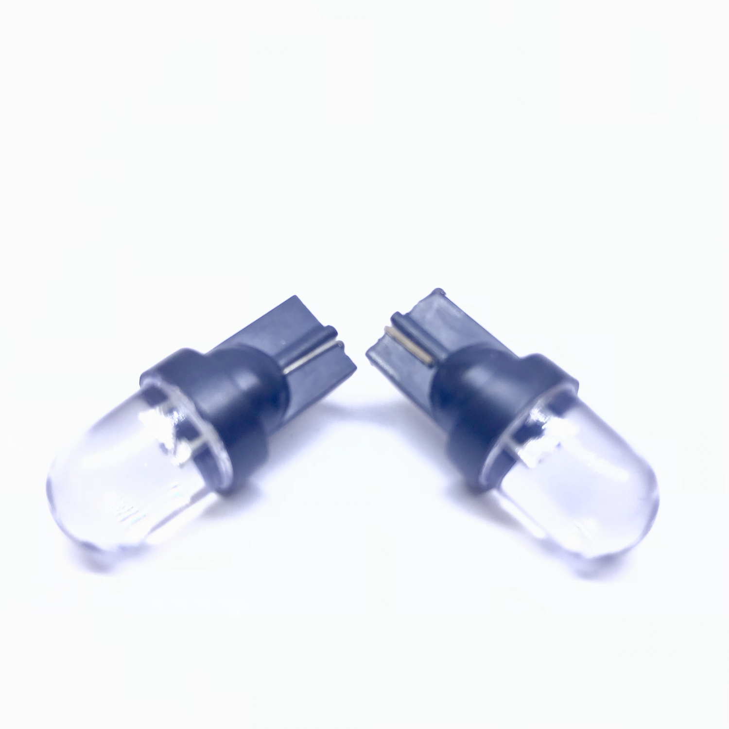 CAR LED T10 LED 10mm Round FLASH 7 COLOR 12V DC