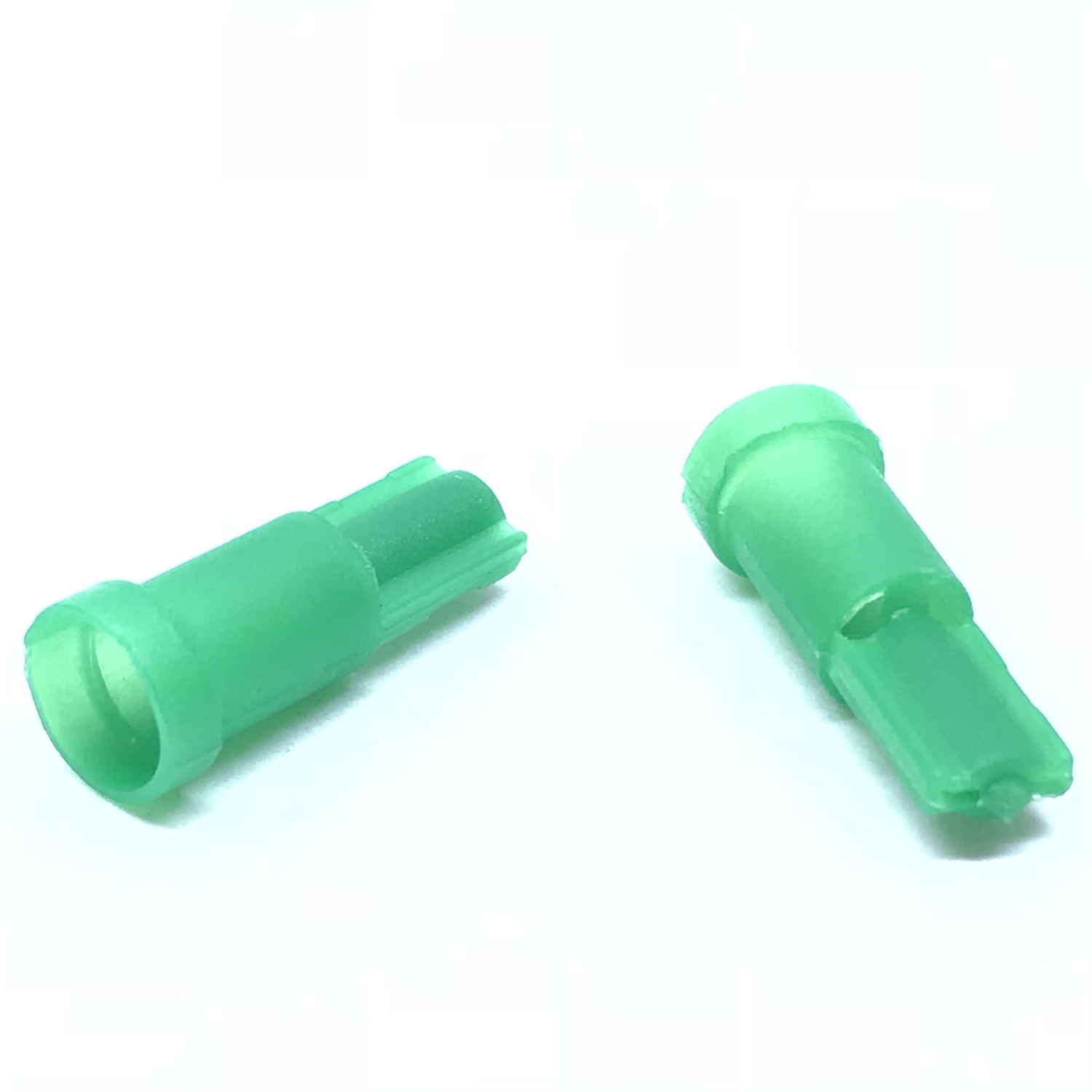 Cover LED plastic 5mm Green Color