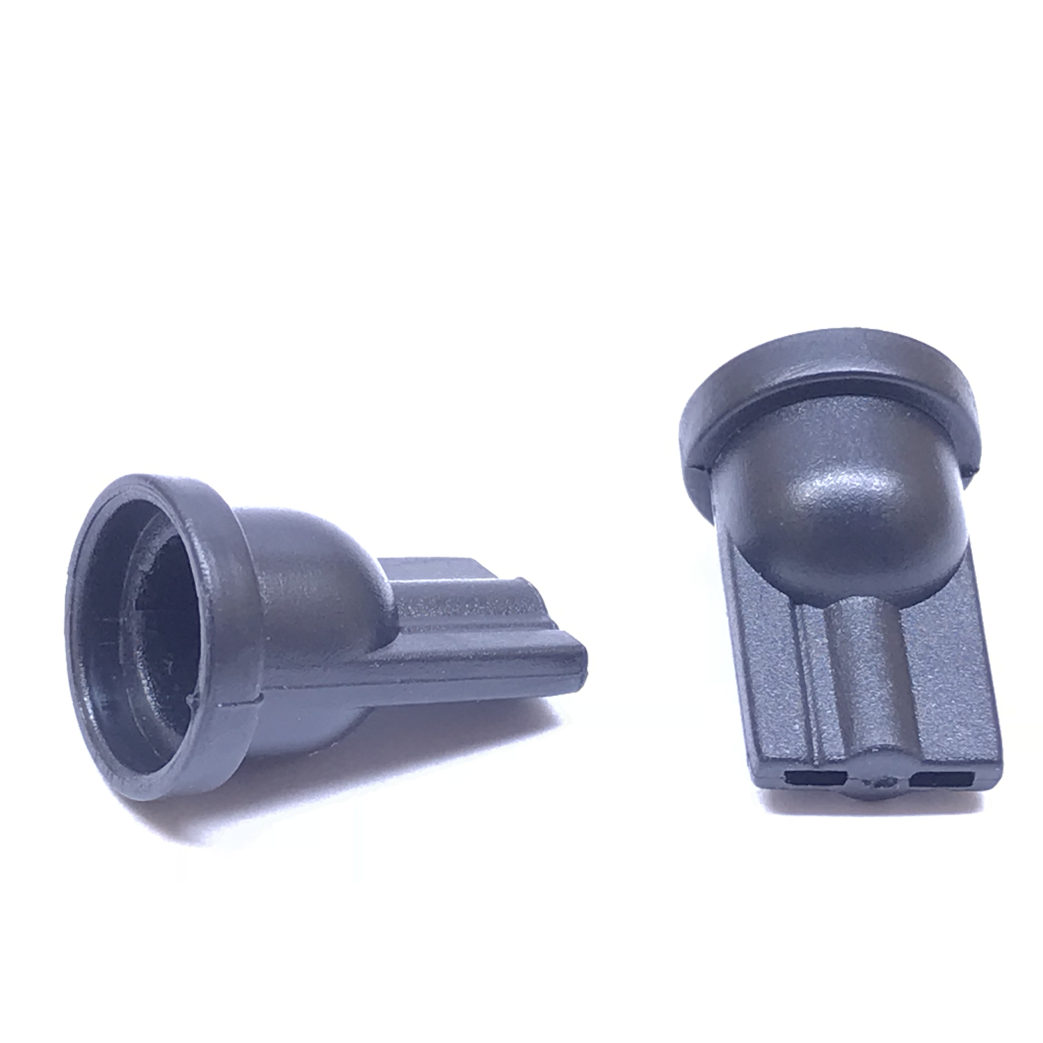 Cover LED Plastic 8mm Black Color