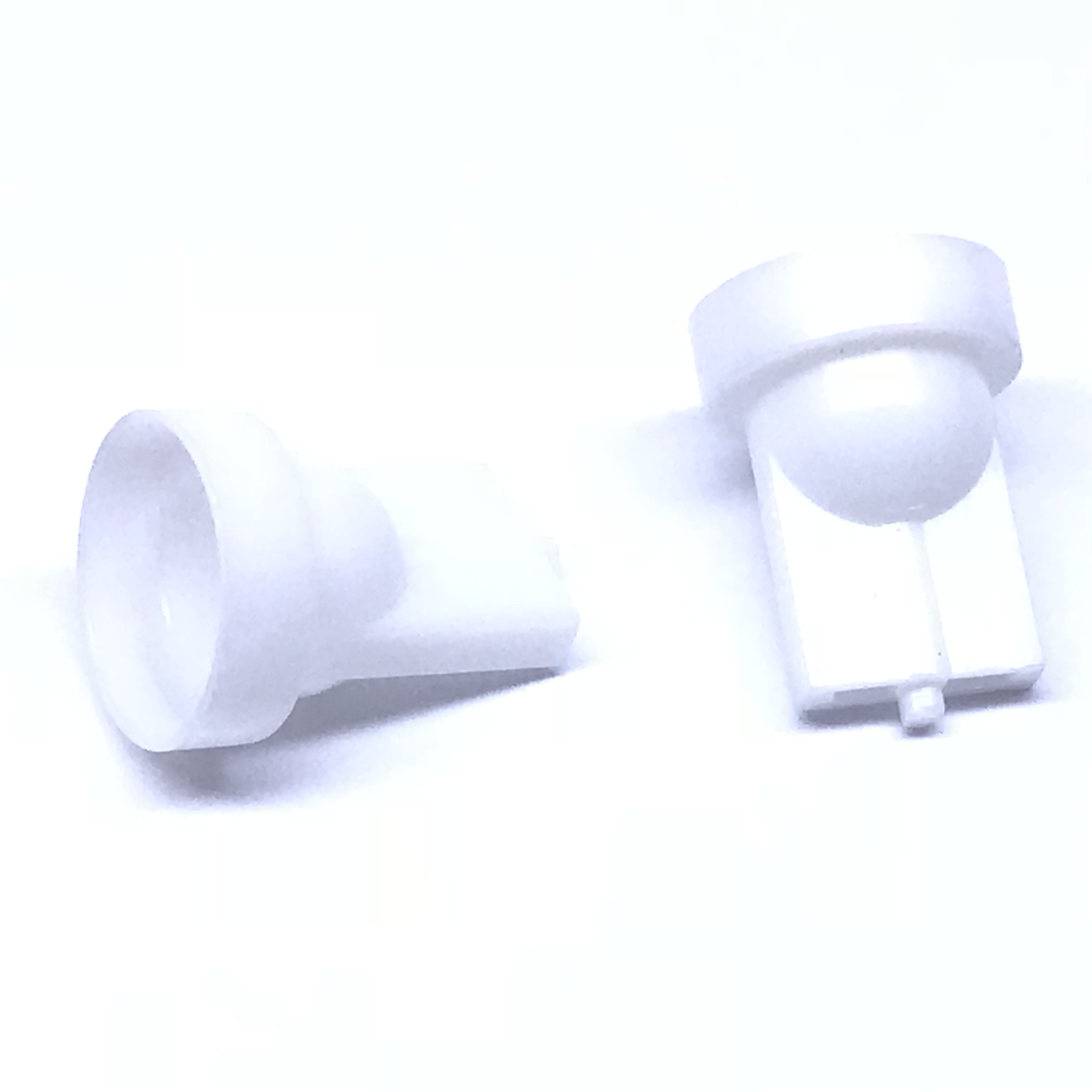 Cover LED Plastic 10mm White Color