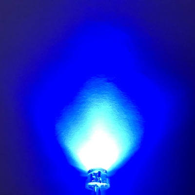 LED 4.8mm 2P S/P Blue Color Grade B
