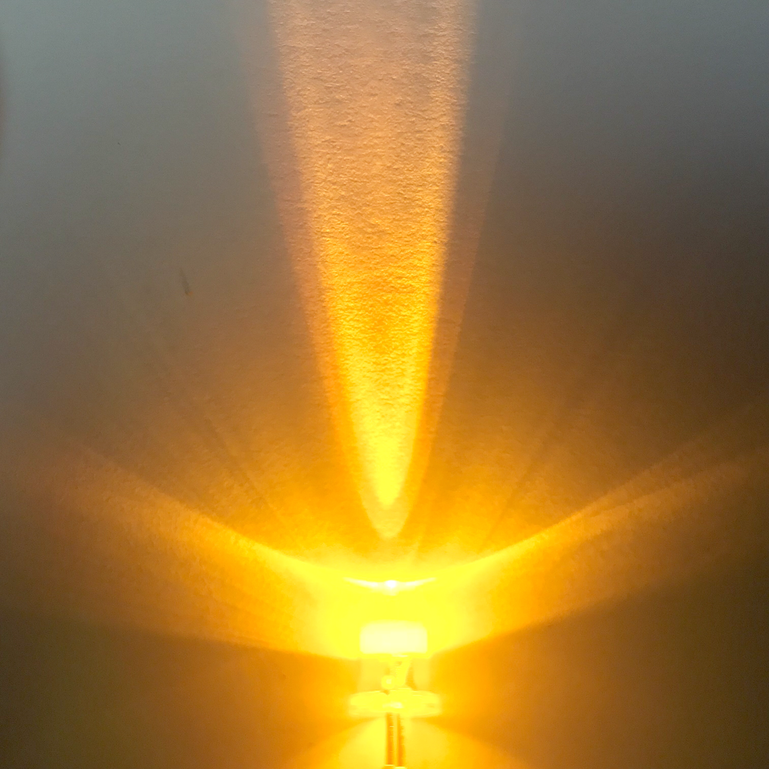 LED 3mm Flashing 2P S/P Yellow Color