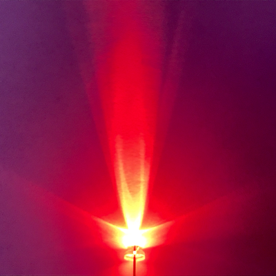LED 3mm Flashing 2P S/P Red Color