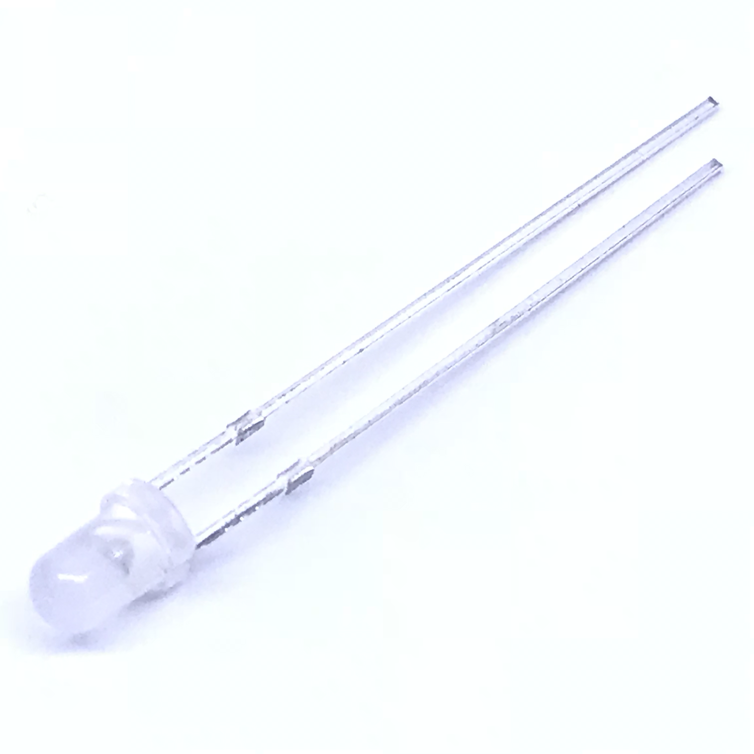 LED 3mm 2P Opaque Blue Color